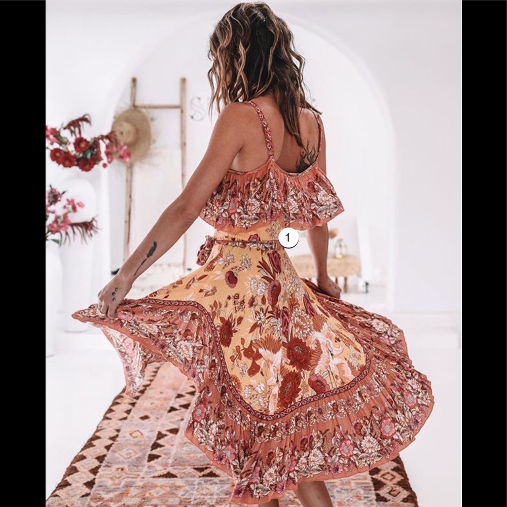 🌵🆕🌵Spell & The Gypsy Siren Song Strappy Dress